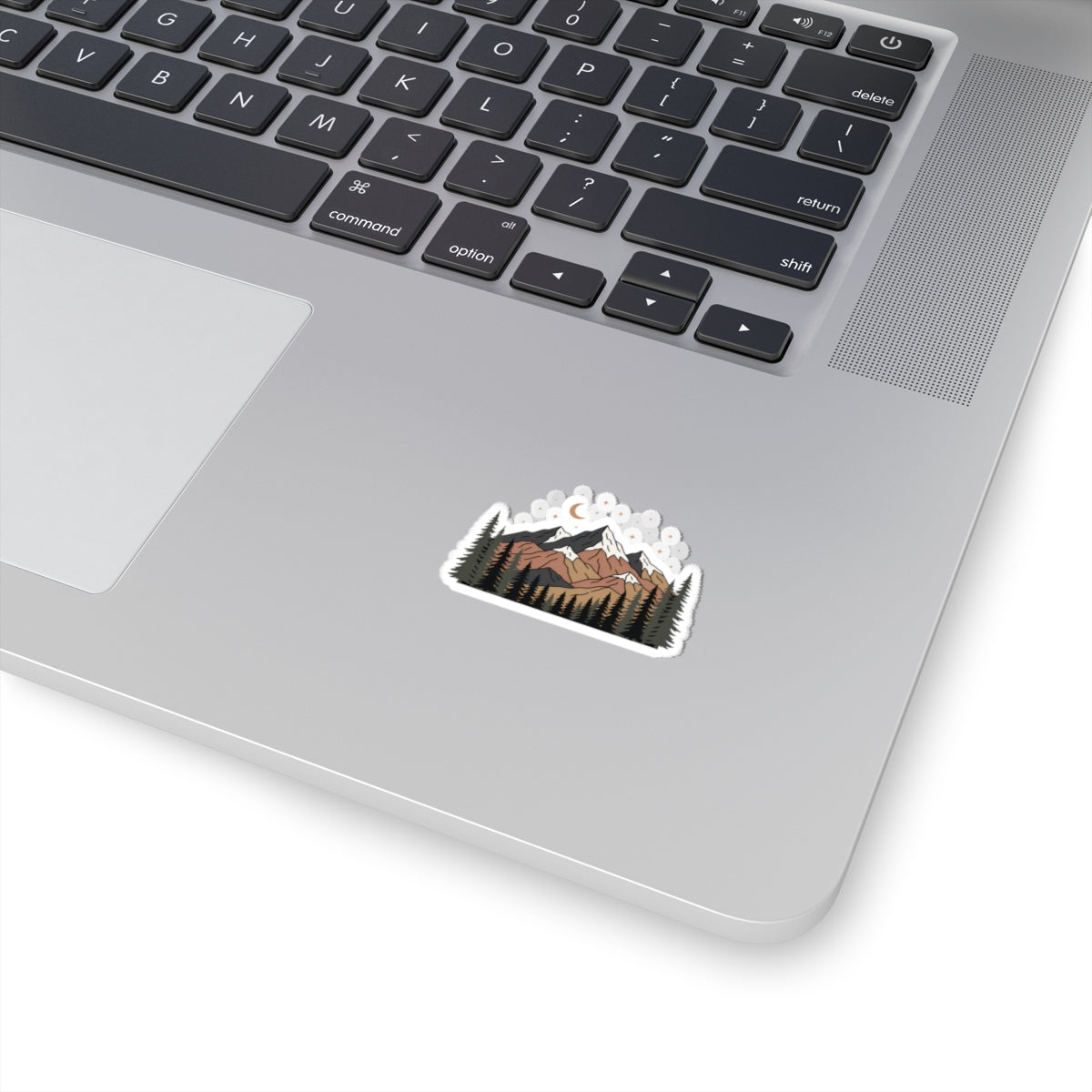 Mountain Night Sticker