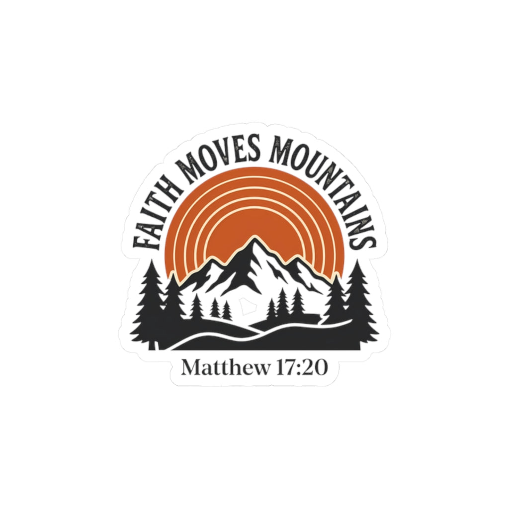 Matthew 17:20 Sticker