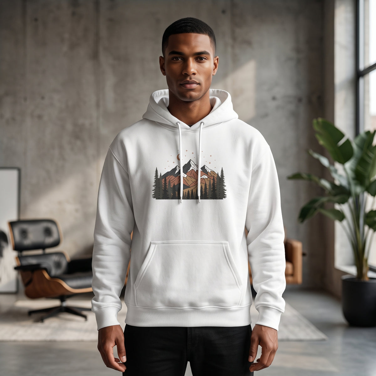 Mountain Night Hoodie