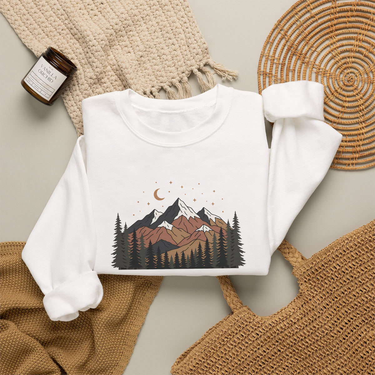 Mountain Night Sweatshirt