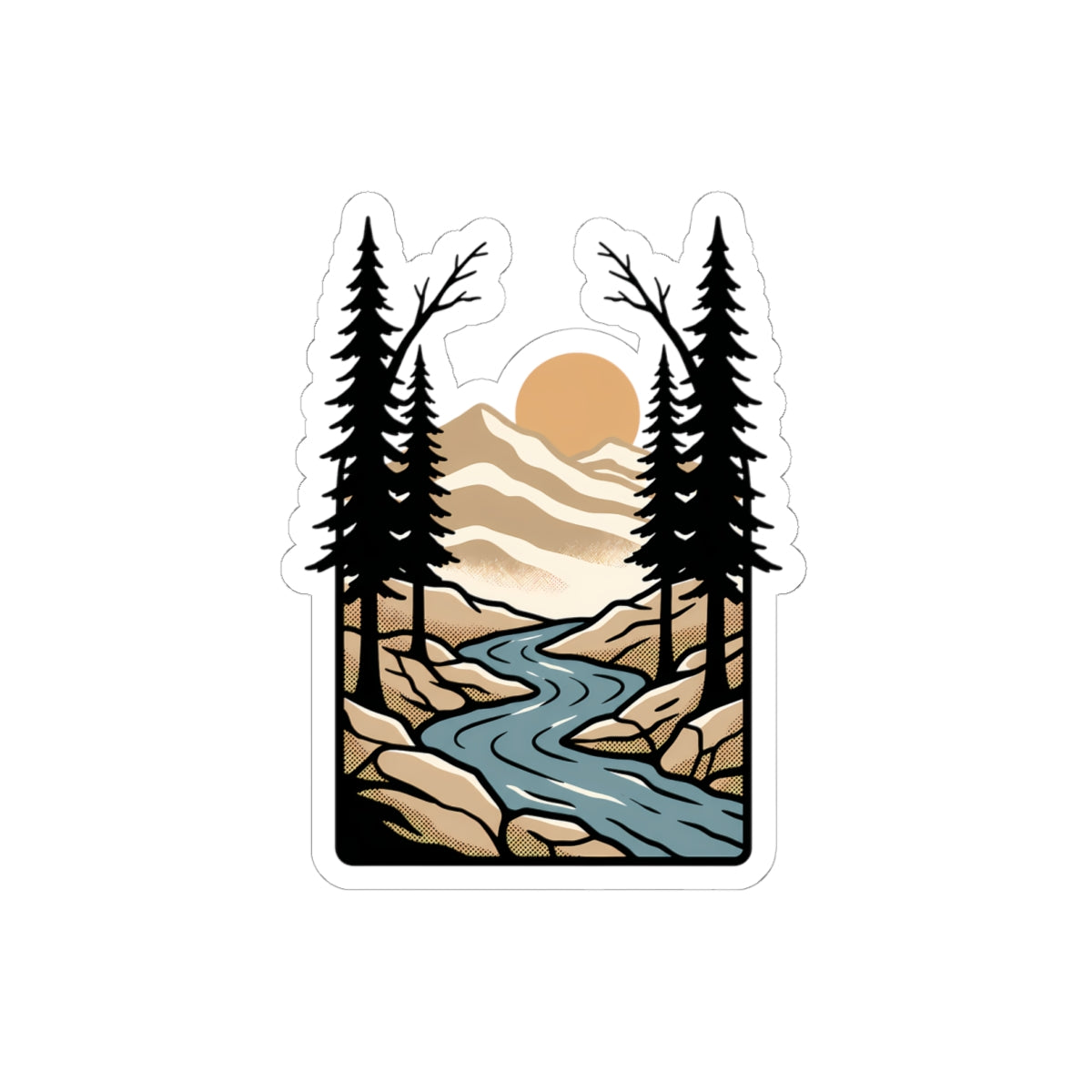Riverview Sticker